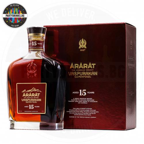 Бренди Ararat Vaspurakan 15 Years Old 700ml 40%